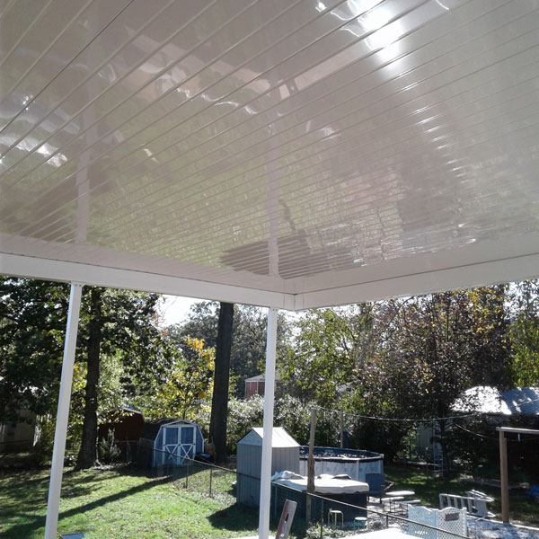 Flat Panel Aluminum Awning